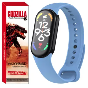 بند گودزیلا مدل SILICONE مناسب برای ساعت هوشمند شیائومی Mi Band 9