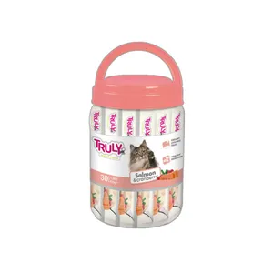 بستنی گربه ترولی مدل salmon & cranberry مجموعه 30 عددی