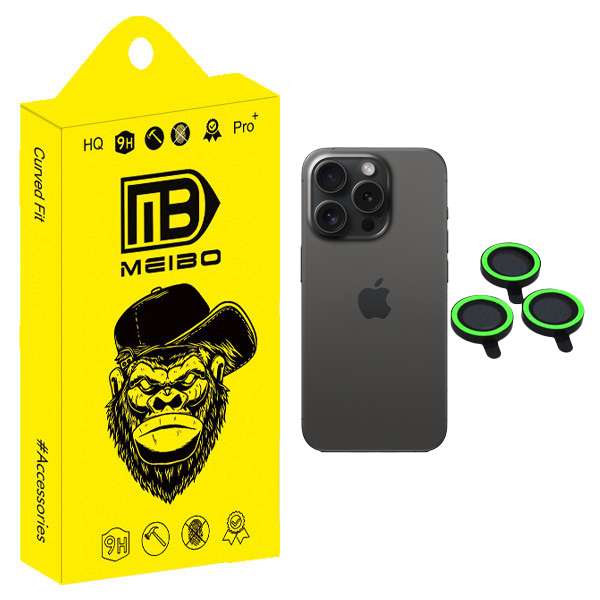 محافظ لنز دوربین میبو مدل Lighting Pro مناسب برای گوشی موبایل اپل IPHONE 15 / 15 Pro Max محافظ لنز دوربین میبو مدل Lighting Pro مناسب برای گوشی موبایل اپل IPHONE 15 / 15 Pro Max