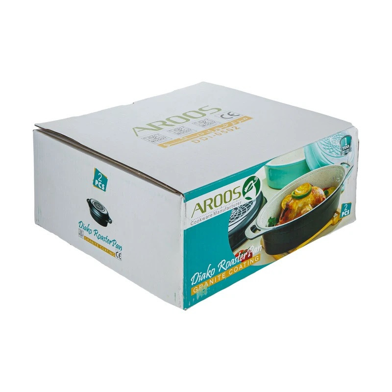 تابه گرانیت عروس مدل مرغ خوری دیاکو کد 6672 سایز 30