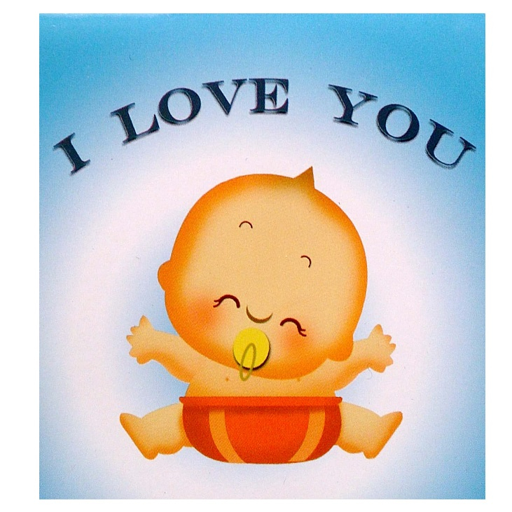 کارت پستال مدل I LOVE YOU  کد 127
