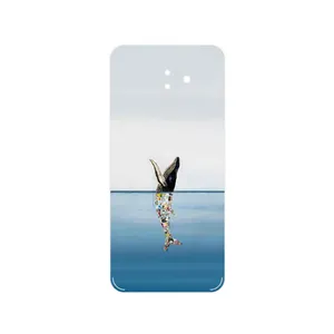 MAHOOT Collage of Sea Trash Cover Sticker for Samsung Galaxy J6 Plus
