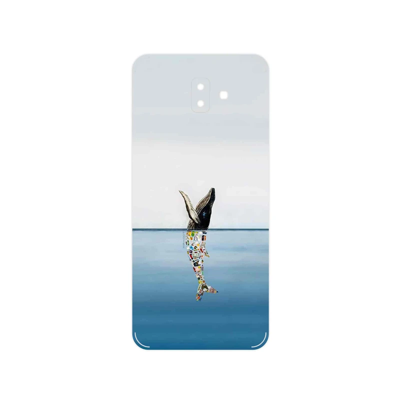 برچسب پوششی ماهوت مدل Collage of Sea Trash مناسب برای گوشی موبایل سامسونگ Galaxy J6 Plus