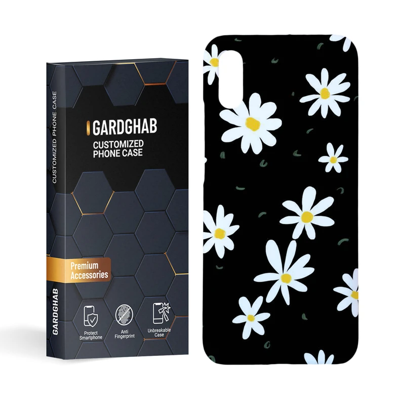   کاور گارد قاب مدل گل مناسب برای گوشی موبایل شیائومی  redmi 9a / 9i