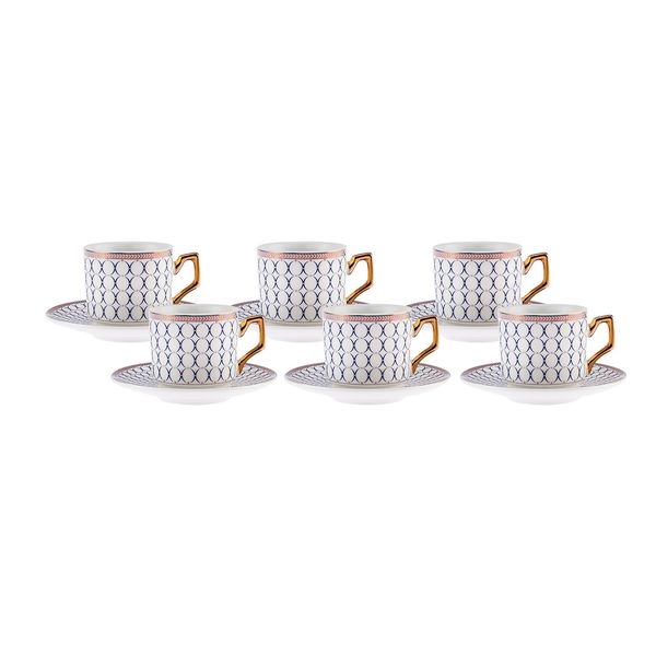 سرویس قهوه خوری 12 پارچه کاراجا مدل Jolly Ring