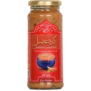 کره بادام زمینی و عسل جنسینگ کهن - 400 گرم