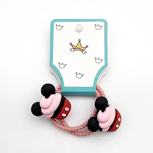 کش مو دخترانه مدل میکی موس کد KSH639 بسته 2 عددی