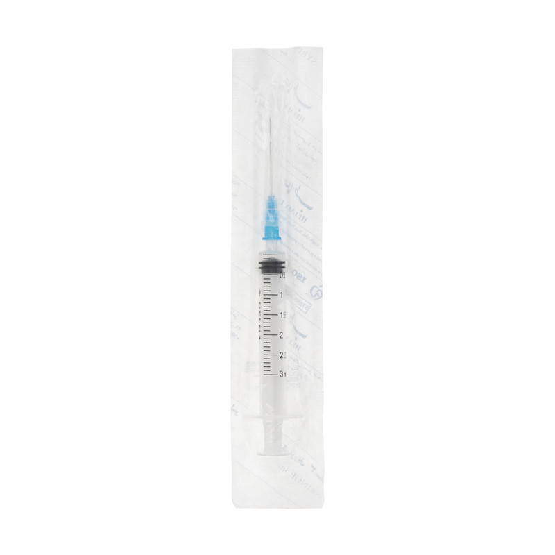 سرنگ 3 سی سی حلما طب مدل لوئر اسلیپ بسته 400 عددی