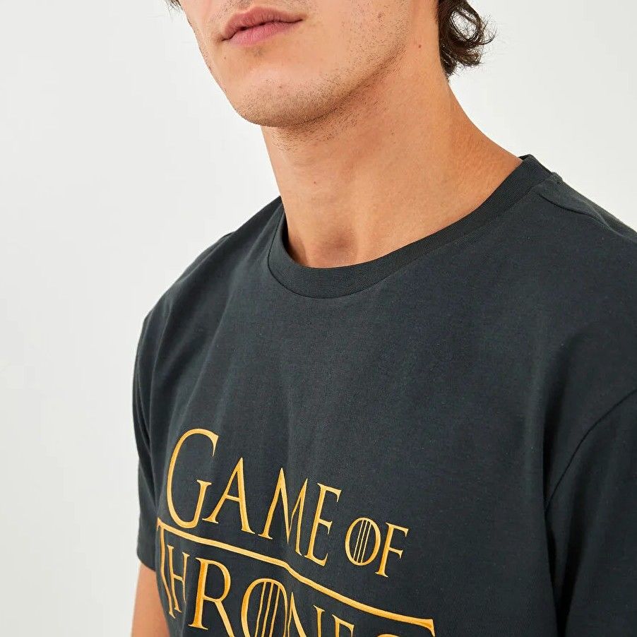 تی شرت آستین کوتاه مردانه ال سی وایکیکی مدل GAME OF THRONES -  - 4