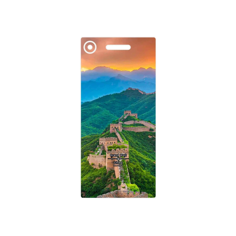 برچسب پوششی ماهوت مدل China Grand Wall مناسب برای گوشی موبایل سونی Xperia XZ1