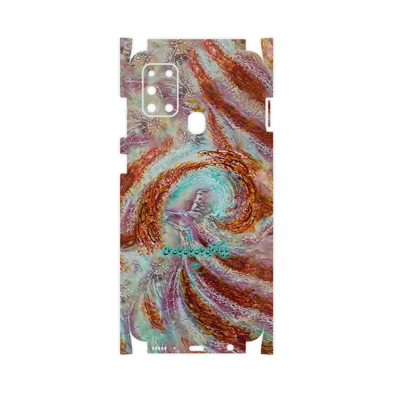 برچسب پوششی ماهوت مدل Molana-FullSkin مناسب برای گوشی موبایل سامسونگ Galaxy A21s