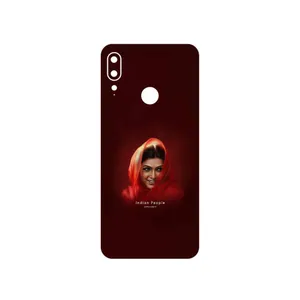 MAHOOT Portrait of an Indian Woman Cover Sticker for Motorola Moto E6 Plus