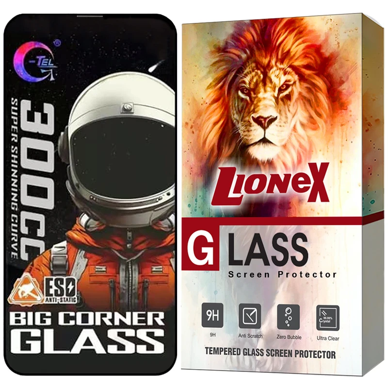 محافظ صفحه نمایش لایونکس مدل BIGCL مناسب برای گوشی موبایل اپل iPhone 15 Pro