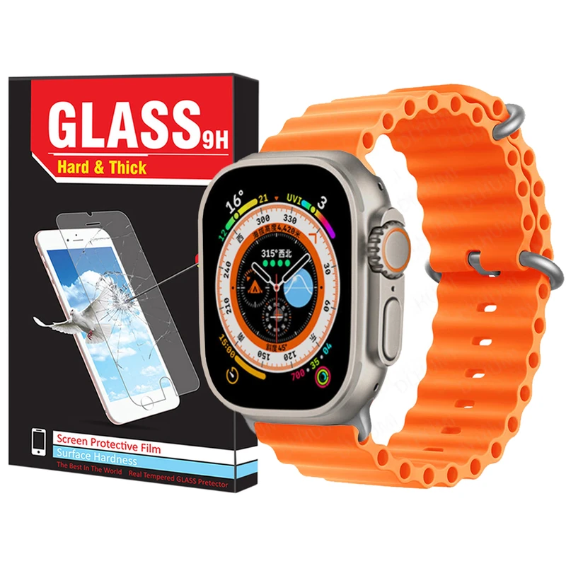 بند هارد اند تیک مدل Ocean مناسب برای ساعت هوشمند الترا Ultra Z66 / Ultra Z55 