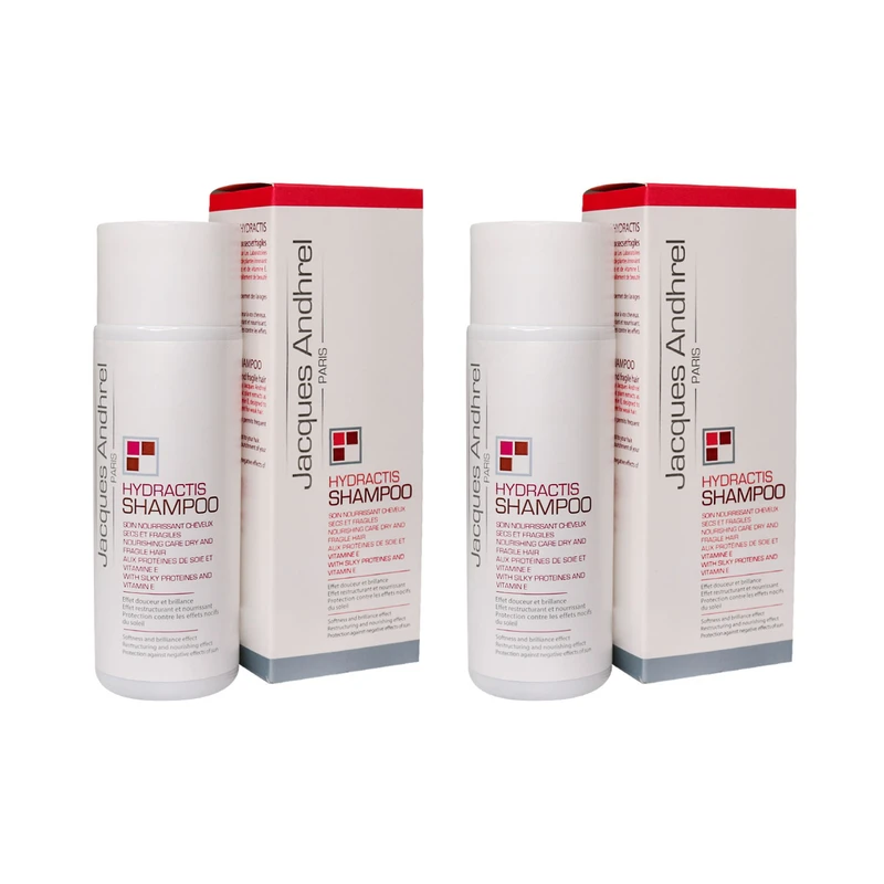 شامپو تقویت کننده مو ژاک آندرل پاریس مدل HYDRACTIS حجم 200 میلی لیتر مجموعه 2 عددی