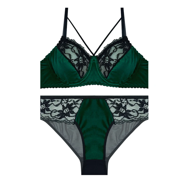 ست شورت و سوتین زنانه آنی لوکس مدل گیپور هارنس دار کد 19595st