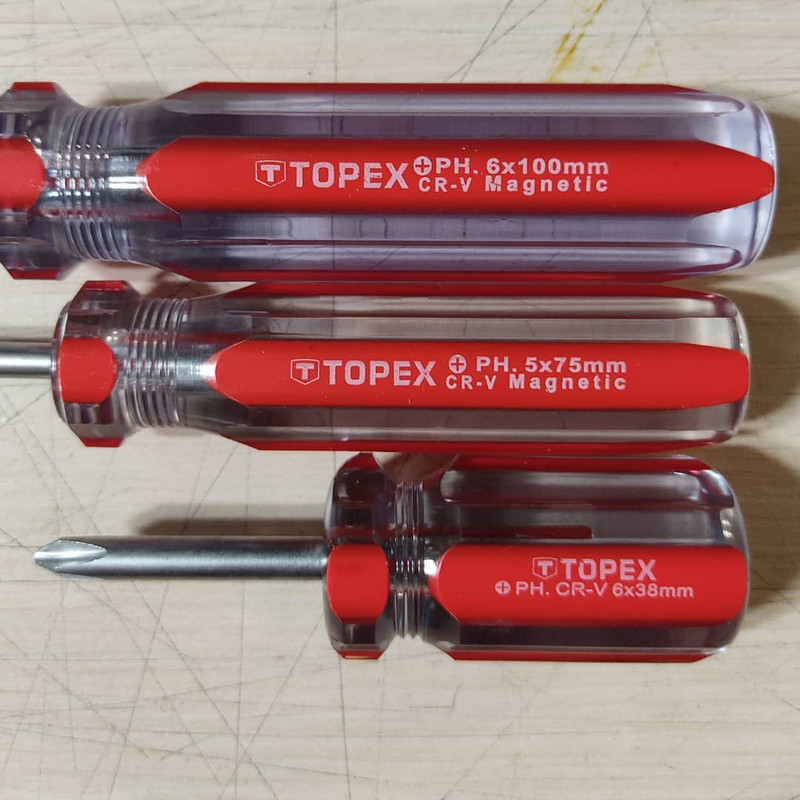 مجموعه 7 عددی پیچ گوشتی تاپکس مدل 39D866 مجموعه 7 عددی پیچ گوشتی تاپکس مدل 39D866