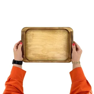 سینی مدل چوبی کد SN061