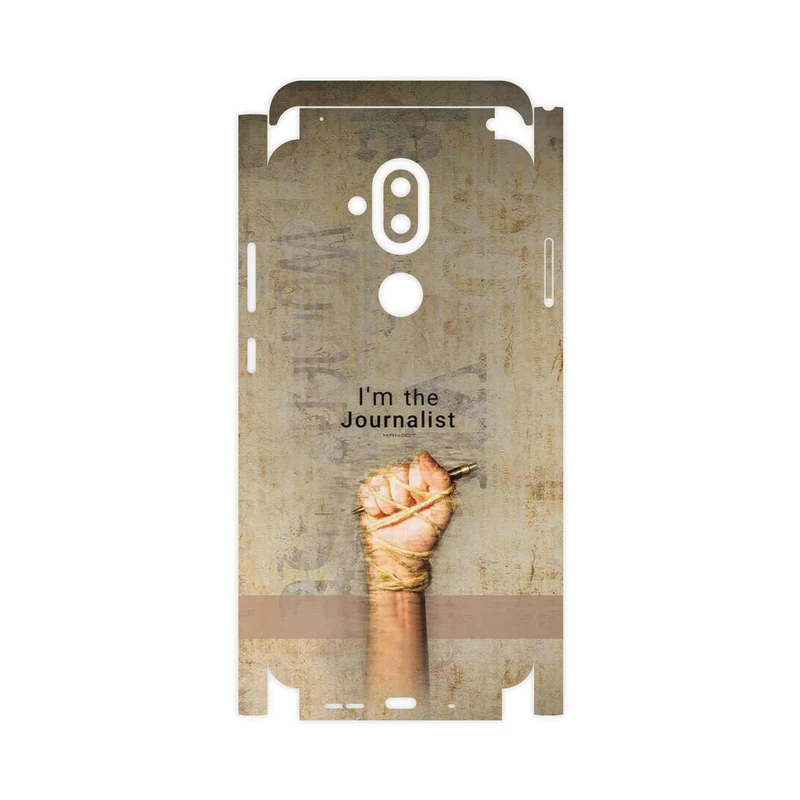 برچسب پوششی ماهوت مدل Journalist-FullSkin مناسب برای گوشی موبایل نوکیا 8.1