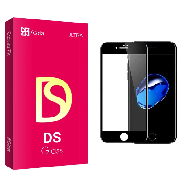 محافظ صفحه نمایش آسدا مدل DS glass مناسب برای گوشی موبایل اپل iPhone 7/8