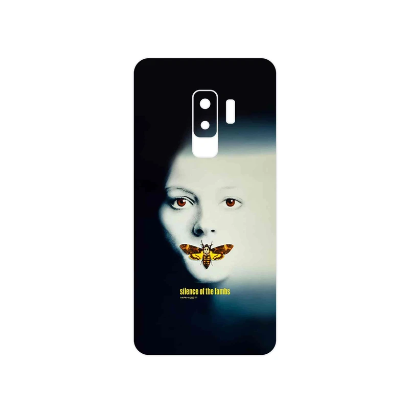 برچسب پوششی ماهوت مدل Silence of the Lambs مناسب برای گوشی موبایل سامسونگ Galaxy S9 Plus