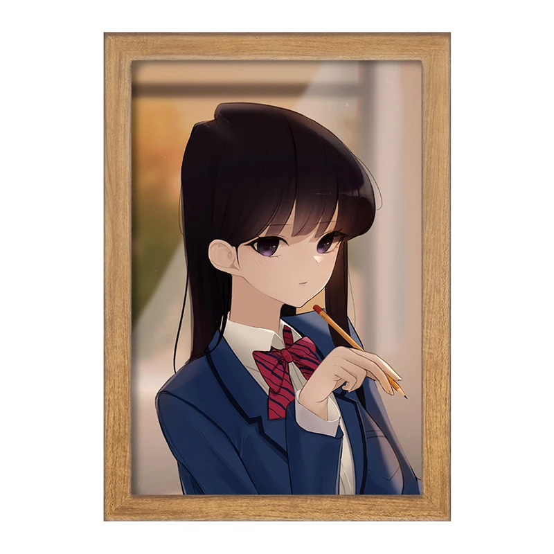 تابلو خندالو مدل انیمه کومی سان  کد 16103