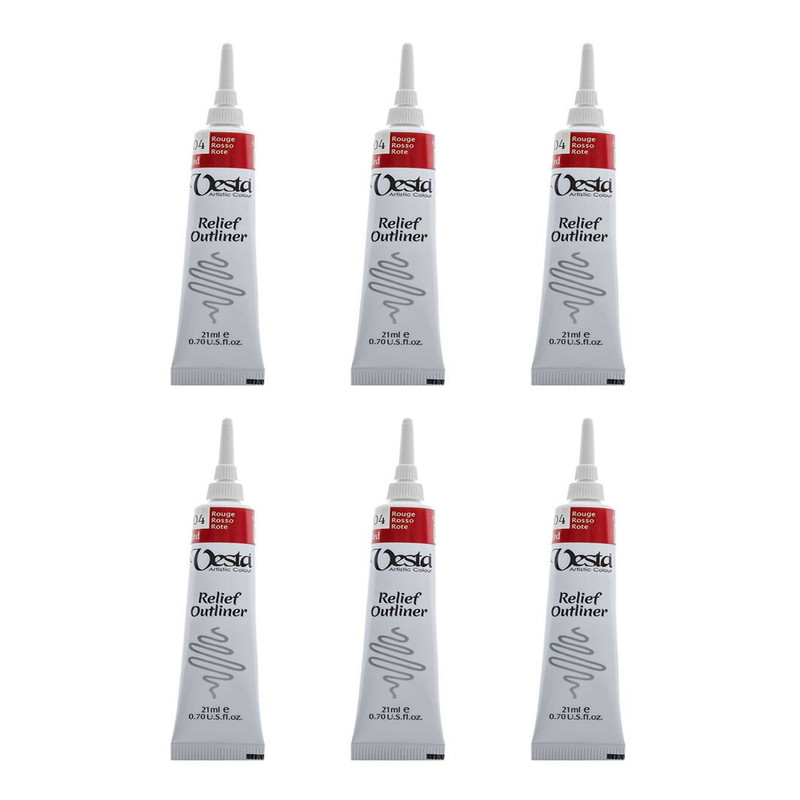 خمیر دورگیر وستا مدل 204 حجم 21 میلی لیتر بسته 6 عددی