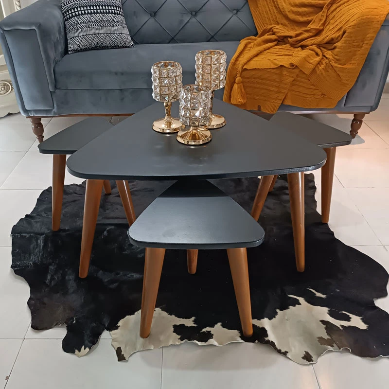 میز پذیرایی مدل لیون کد P-24 مجموعه چهار عددی