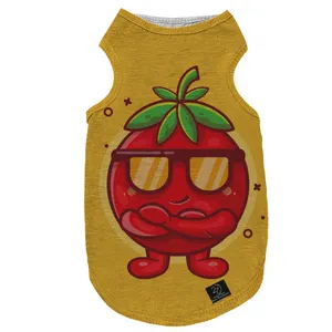 لباس سگ و گربه 27 طرح Tomato Character کد MH483 سایز S