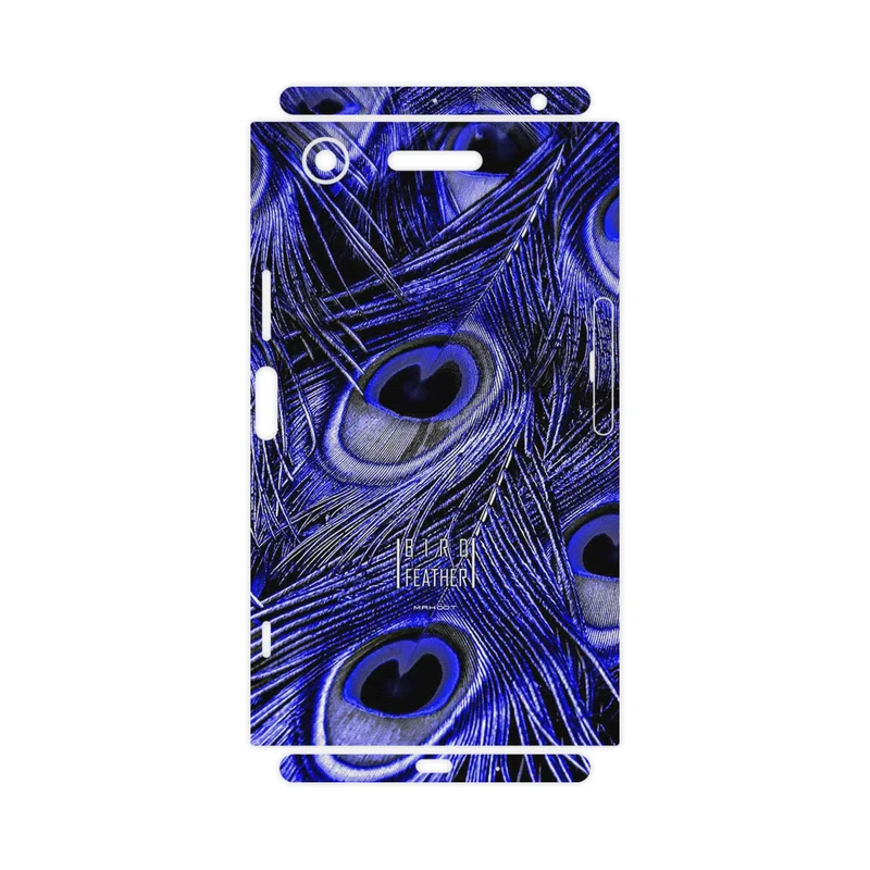برچسب پوششی ماهوت مدل Purple Feather-FullSkin مناسب برای گوشی موبایل سونی Xperia XZ1
