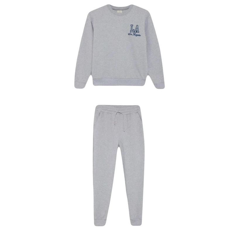 ست تی‌شرت آستین بلند و شلوار راحتی بچگانه دفکتو مدل 3019