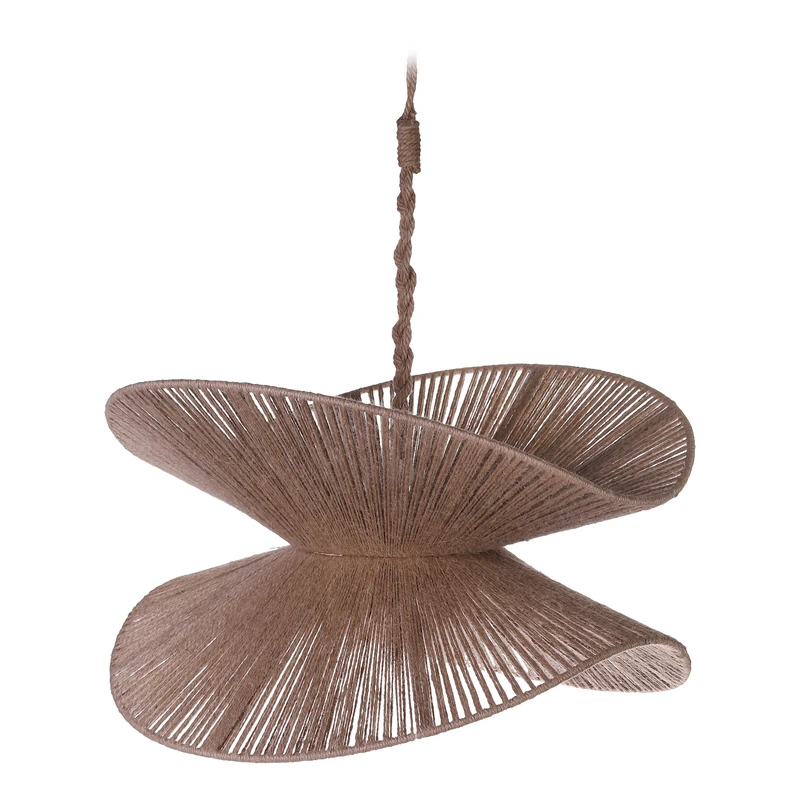 لوستر بافتنی مدل بیضی دوبل