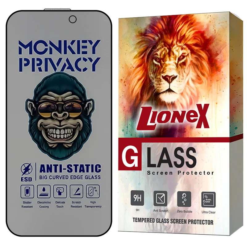 محافظ صفحه نمایش لایونکس مدل AMPL مناسب برای گوشی موبایل اپل iPhone 15 Pro Max