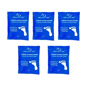 پاپوش پدیکور آرگان کیور مدل spa8 بسته 5 عددی