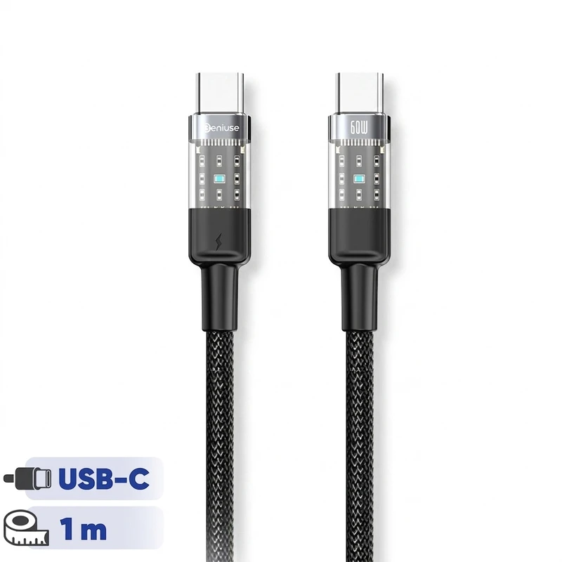 کابل USB-C بنیوس مدل BE-CA09 طول 1متر