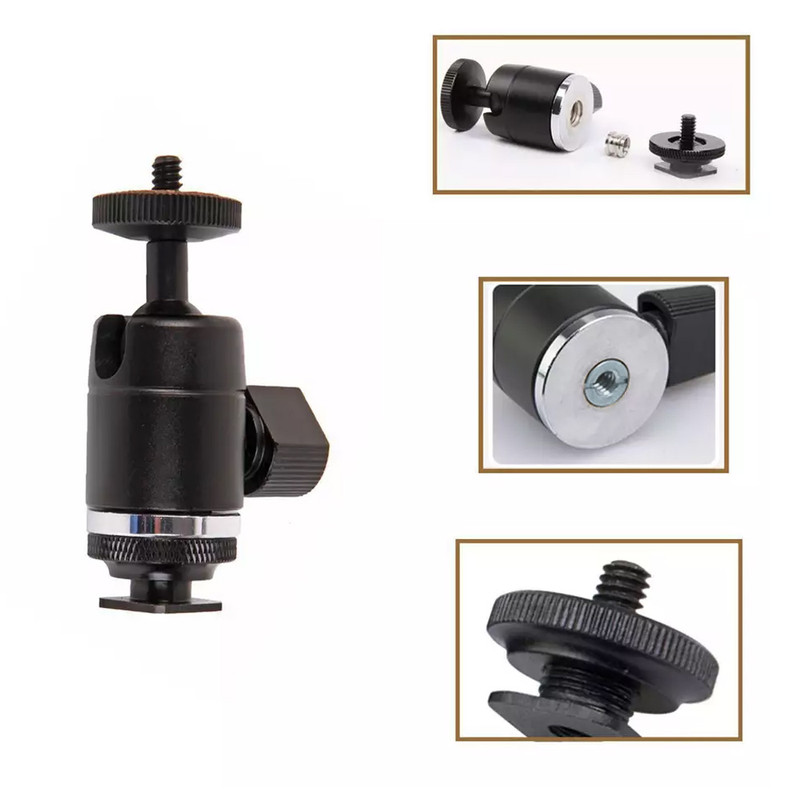 سر سه پایه مدل Hot Shoe Adapter