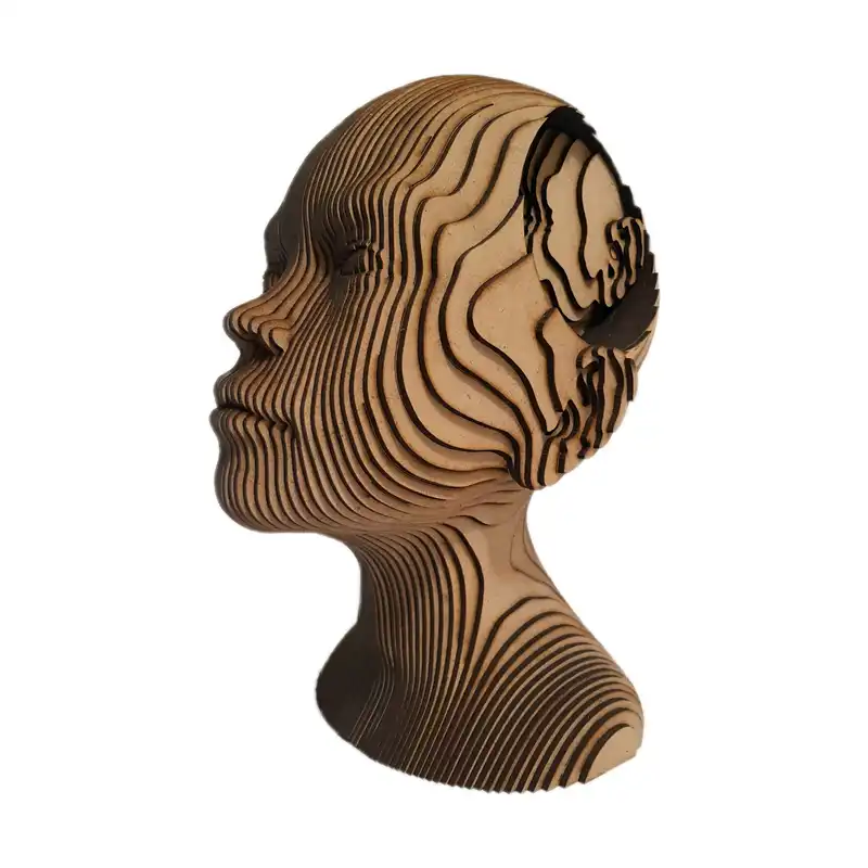 مجسمه چوبی مدل پیر درون