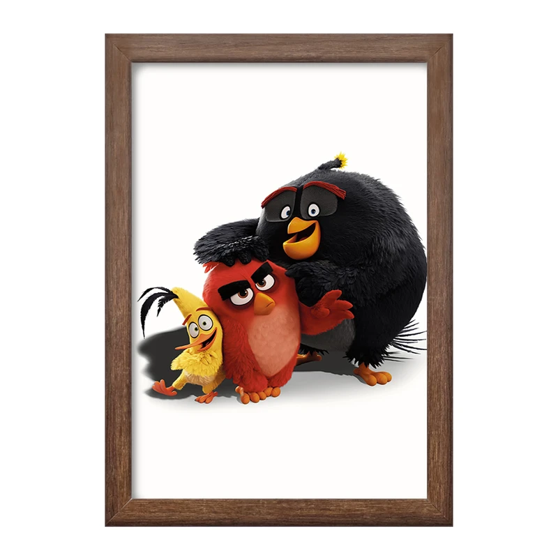 تابلو خندالو طرح پرندگان خشمگین Angry Birds  کد 13875