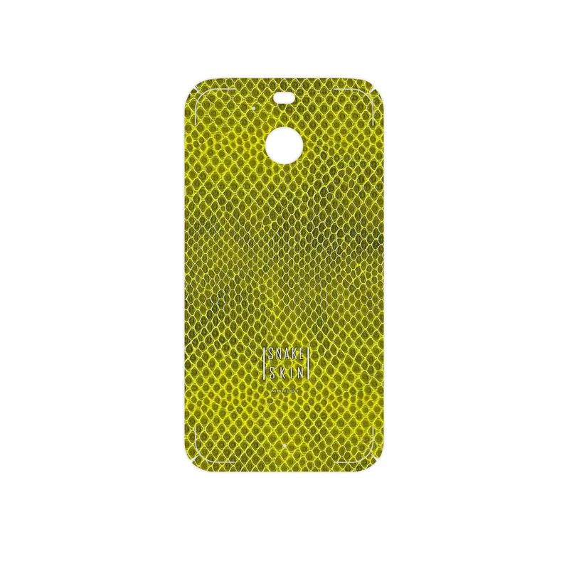 برچسب پوششی ماهوت مدل Yellow Snake Skin مناسب برای گوشی موبایل اچ تی سی 10 Evo