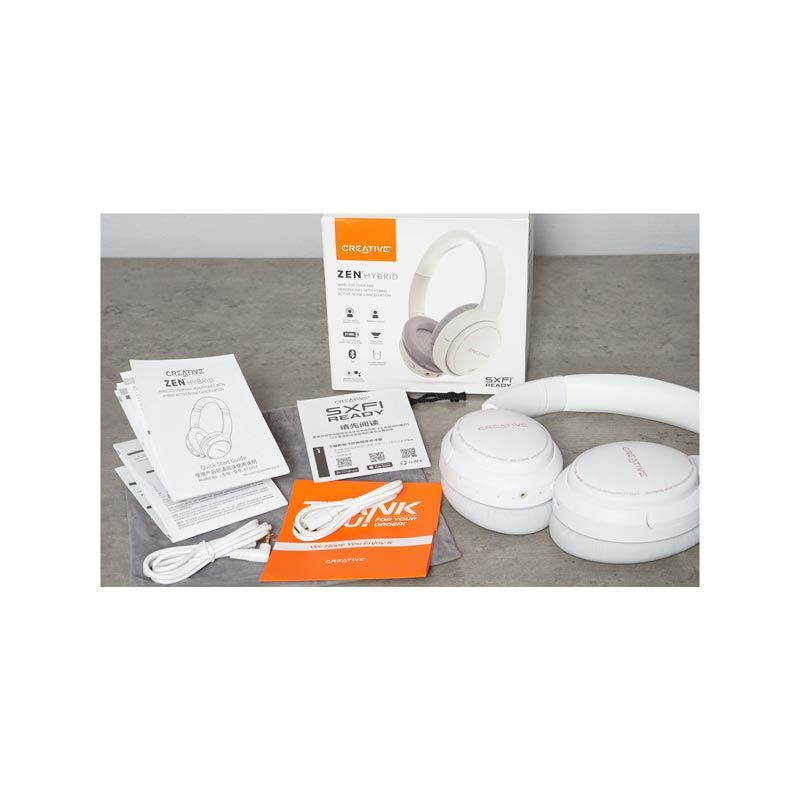 هدفون بلوتوثی کریتیو مدل ZEN Hybrid -  - 4