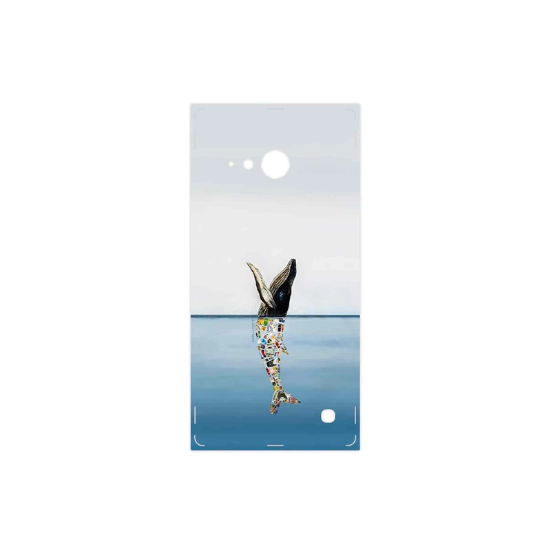 برچسب پوششی ماهوت مدل Collage of Sea Trash مناسب برای گوشی موبایل نوکیا Lumia 730
