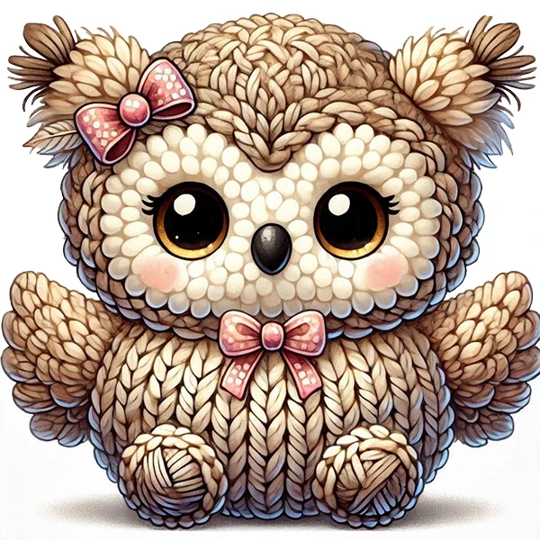 استیکر پارچه و لباس پاد آفرین طرح جغد کد 945