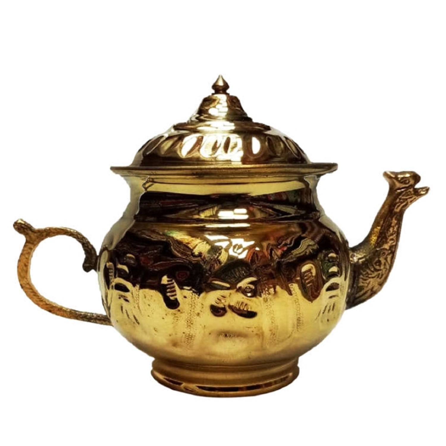 قوری برنجی کد 357