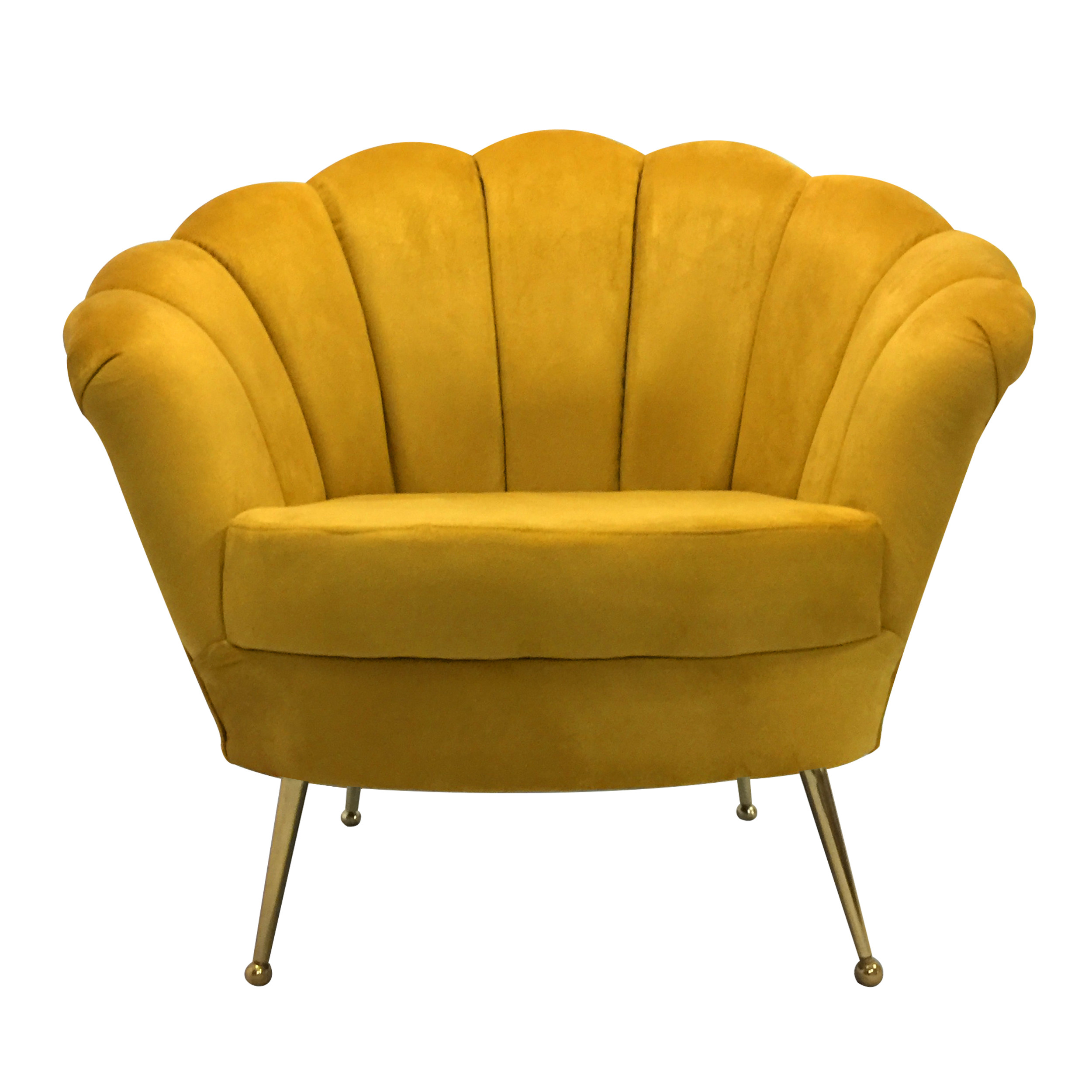 مبل راحتی یک نفره مدل صدفی کد G01