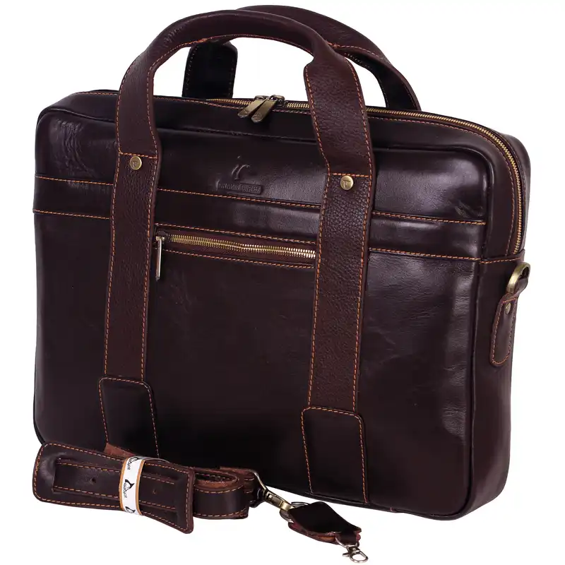 کیف اداری چرم بارز مدل DL72