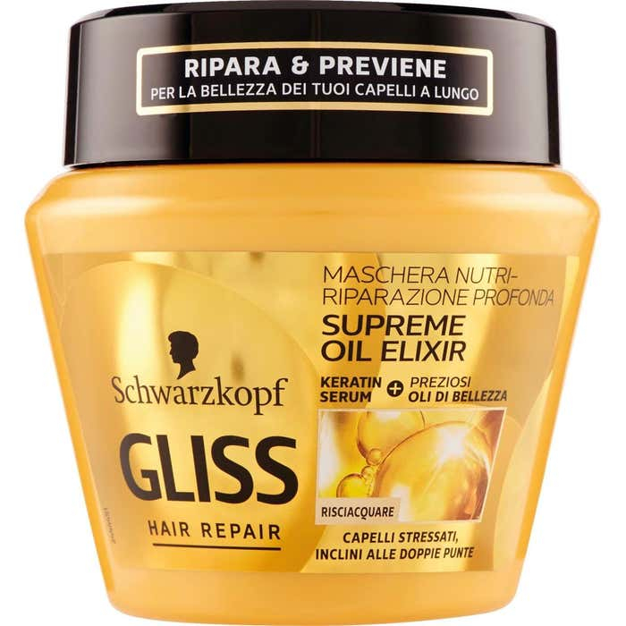 ماسک مو گلیس مدل Supreme Oil Elixir حجم 300 میلی لیتر