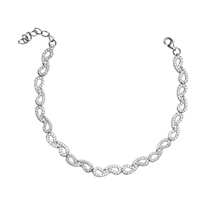 دستبند نقره زنانه شهر جواهر مدل SJ-BC035