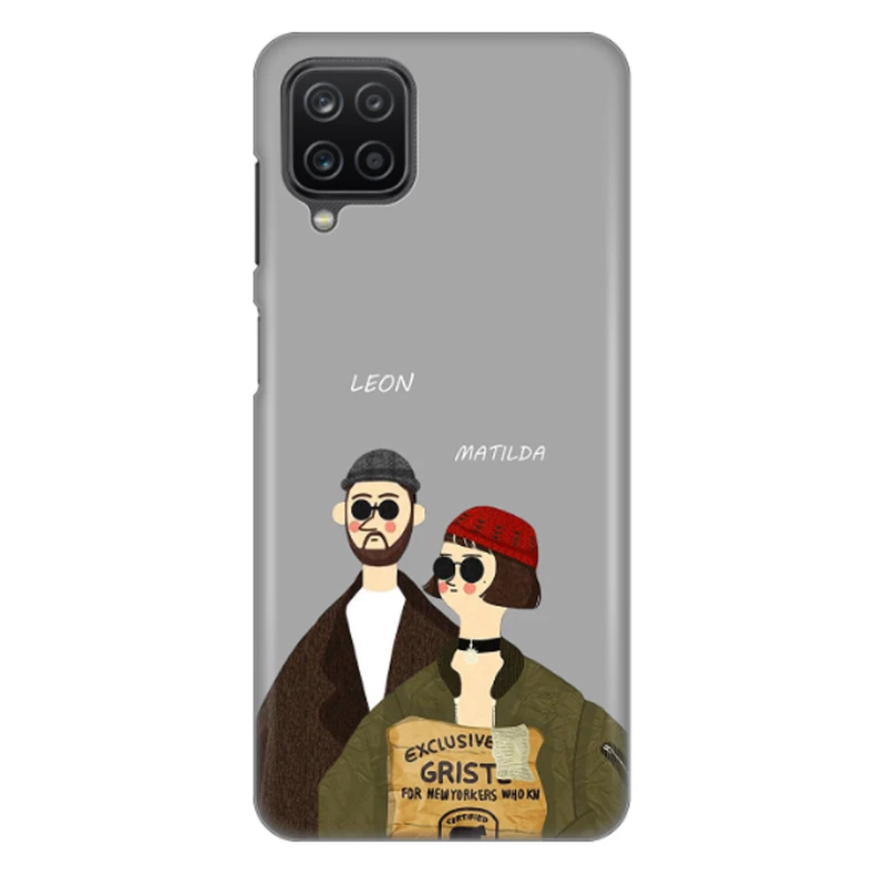 کاور طرح لئون و ماتیلدا کد DIMO-095 مناسب برای گوشی موبایل سامسونگ Galaxy A12
