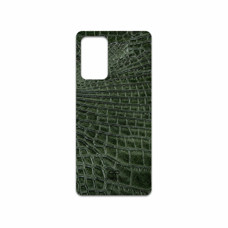 برچسب پوششی ماهوت مدل Green-Crocodile-Leather مناسب برای گوشی موبایل سامسونگ Galaxy A52s 5G