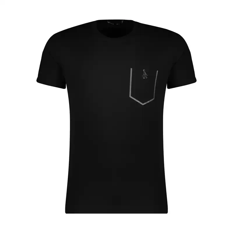 تی شرت آستین کوتاه مردانه باینت مدل 553-1 رنگ مشکی